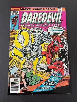 Buy Daredevil #138 - Ghostrider Appearance (Marvel, 1976) VF • 11.92£