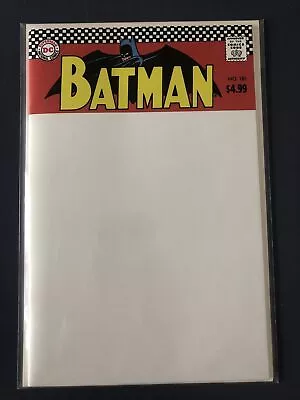 Buy Batman #181 Facsimile Edition Cover C Blank Variant • 10£