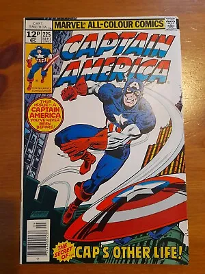 Buy Captain America #225 Sep 1978 FINE+ 6.5 Nick Fury • 4.99£
