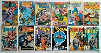 Buy Vintage 1980s DC Comics BUNDLE 12x Batman, Blackhawk, Wonder Woman, Flash • 0.99£