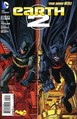 Buy Earth 2 #25A VF/NM; DC | New 52 Batman 75th Anniversary Variant - We Combine Shi • 15.98£
