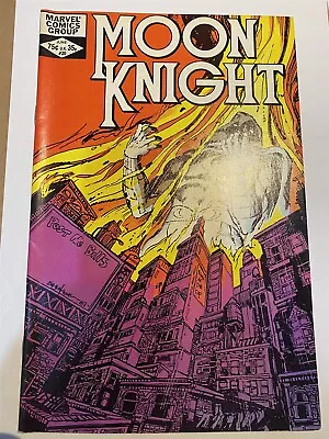 Buy MOON KNIGHT #20 Sienkiewicz Marvel Comics 1982 VF- • 4.95£