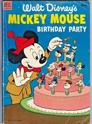 Buy MICKEY MOUSE BIRTHDAY PARTY # 1 (DELL) (1953) MINNIE - PLUTO - GOOFY - 100 Pages • 22.20£