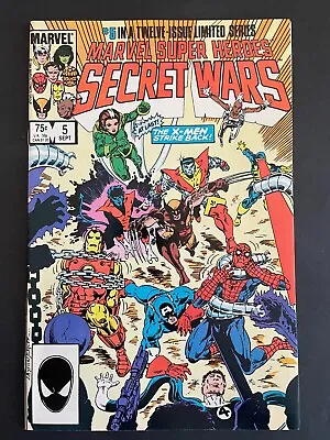 Buy Marvel Super-Heroes Secret Wars #5 - X-Men Hulk 1984 Comics NM • 19.71£