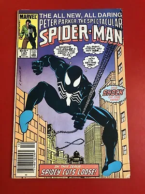 Buy The Spectacular Spider-man #107 First Sin-eater! Marvel Comics 1985 • 4.50£