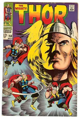 Buy Thor #158 6.5 // Origin Of Dr. Donald Blake/thor Retold Marvel Comics 1968 • 44.27£