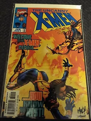 Buy UNCANNY X-MEN #351 NM 1998 Marvel Comics - Madureira Cover, Benes Art • 3.12£
