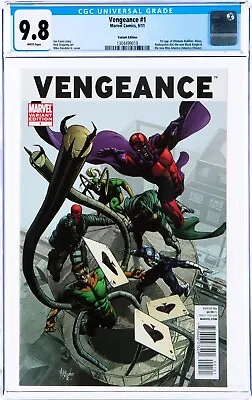 Buy Vengeance #1 Variant (Marvel 2013) CGC 9.8 White - 1st App America Chavez - RARE • 951.59£