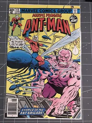 Buy Marvel Premier #48 Ant-Man 2nd Scott Lang As Antman 🗞️Newstand🗞️9.2 NM- 1979 • 15.73£