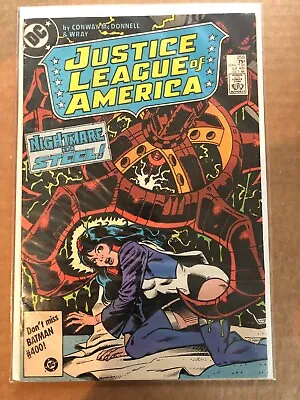 Buy DC Comics 1986 JUSTICE LEAGUE OF AMERICA #255 Batman Superman Woder Woman Flash • 6.39£