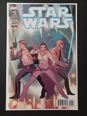 Buy Star Wars #49 - Marvel Series - Han Luke & Leia Cover! Combined Shipping + Pics! • 6.39£