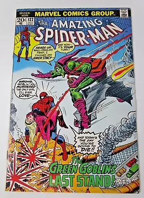 Buy Amazing Spider-Man #112 1973 [VF+] Death Of Green Goblin High Grade Marvel Key • 239.85£