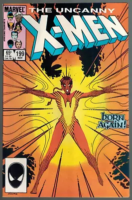 Buy Uncanny X-Men 199  1st Rachel As Phoenix!  Freedom Force VF/NM 1985 Marvel Comic • 7.96£