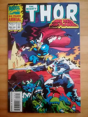 Buy The Mighty Thor Annual #18 - 1st Cameo App Female Loki -  Marvel Comics 1993 • 14.99£
