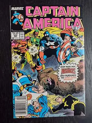 Buy Captain America Vol 1 (1968) #352 Newsstand Edition • 24.13£