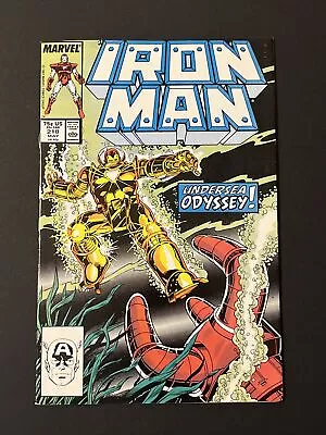 Buy Iron Man #218 Marvel Comics Bob Layton VF- 1987 • 7.09£