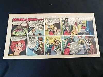 Buy #18 BRENDA STARR By Dale Messick Lot Of 14 Sunday Third Page Strips 1958 • 15.80£
