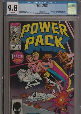 Buy Marvel Comics Power Pack 1 CGC 9.8 • 198.59£