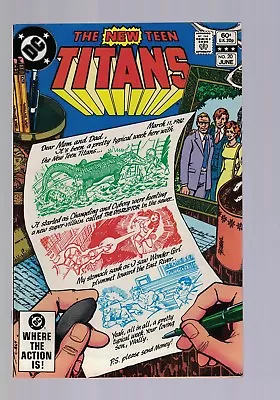 Buy DC Comics The New Teen Titans  No 20 June 1982 60c USA • 2.54£