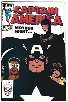 Buy Captain America #290 Marvel 1984 Key Issue 1st App Mother Superior (Sin) 7.5 VF- • 8.03£