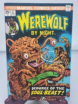 Buy Werewolf By Night #27 Marvel Comics 1975 First Appearance Of Dr Glitternight 8.5 • 19.74£