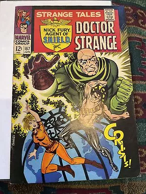 Buy Strange Tales #157 F+ 1967 1st Cameo App Of Living Tribunal Marvel • 31.98£