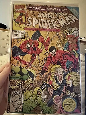 Buy Marvel Comics The Amazing Spider-Man #343 Vol 1 HIGH GRADE NM • 5.99£