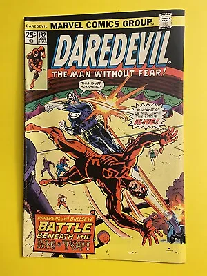 Buy Daredevil  #132 VF 1976 2nd Appearance Bullseye • 27.71£