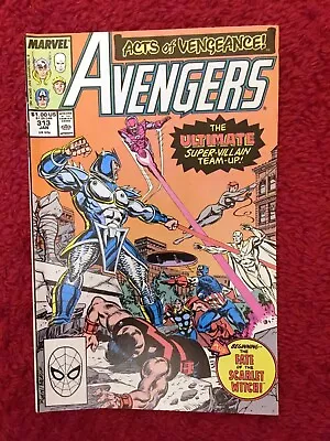 Buy Free P & P; Avengers #313 (Jan 1990):  - 'Acts Of Vengeance' Tie-in! • 4.99£