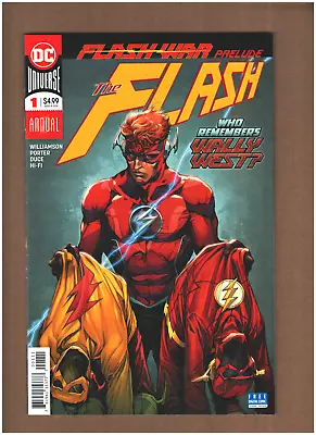 Buy Flash Annual #1 DC Comics 2018 Wally West NM- 9.2 • 2.85£