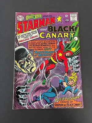 Buy Brave And The Bold #61 - Origin Of Starman & Black Canary (DC, 1965) VG/Fine • 20.52£