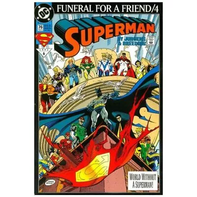 Buy Superman (1987 Series) #76 In Near Mint Minus Condition. DC Comics [q • 1.21£
