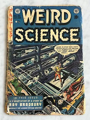 Buy Weird Science #20 Pre-Code Fa/G 1.5 - Buy 3 For Free Shipping! (EC, 1953) AF • 59.13£