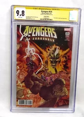 Buy Avengers No Surrender #676 CGCS 9.8 Variant Signed Pepe Larraz • 141.91£