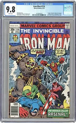 Buy Iron Man #114 CGC 9.8 1978 1618536018 • 178.73£