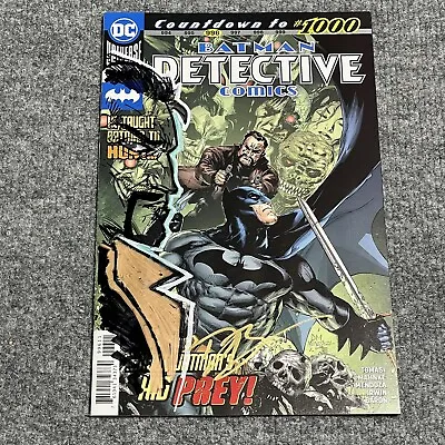 Buy Detective Comics 996 Batman Signed David Baron Remark Henri Ducard Ra's Al Ghul • 73.34£