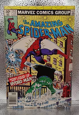 Buy AMAZING SPIDER-MAN ISSUE #212 - NEWSSTAND | JAN 1, 1981 | Key Issue • 23.98£