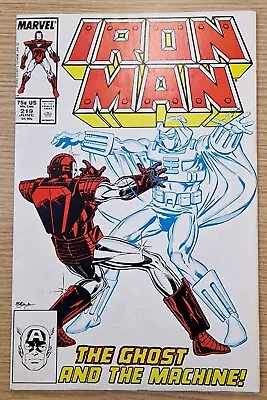 Buy Iron Man #219 - First Appearance Ghost. Marvel Comics Cents. 1st Print. MCU KEY • 10£