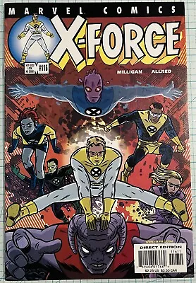 Buy X-Force #116 NM 1st Team Appearance Of X-Statix Marvel Comics 2001 Mike Allred • 39.97£