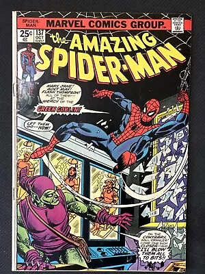 Buy The Amazing Spider-Man #137 (Marvel, October 1974) • 22.14£