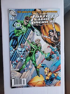 Buy Justice League America #41 Newsstand Rare 1,246 Print Run, 1st App Neon Black DC • 20.27£
