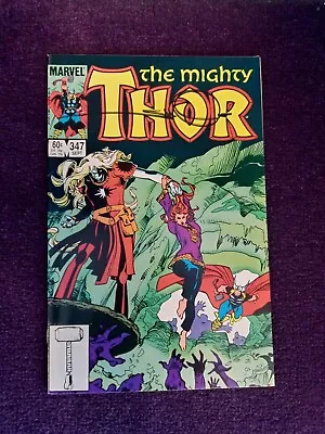 Buy Thor #347 SIGNED By WALT SIMONSON (Marvel, 1984) NM 9.4 • 18.97£