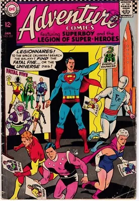 Buy ADVENTURE COMICS #352. DC Comics 1967. • 8£