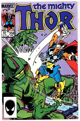 Buy Thor (1966) #358 VF/NM 9.0 Beta Ray Bill Appearance And Cover • 3.95£