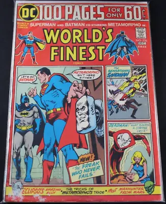 Buy 100 Page World's Finest 226 Neal Adams Superman Batman Comic GD • 3.16£