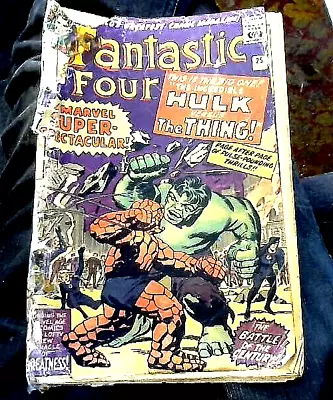Buy FANTASTIC FOUR #25 (April 1964) 2nd Hulk/Thing Fight Marvel Comic Jack Kirby • 74.99£