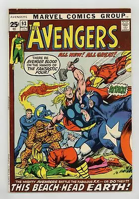 Buy Avengers #93 FN- 5.5 1971 • 138.36£