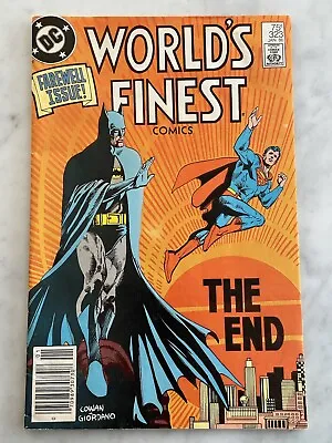 Buy World's Finest #323 KEY Final Issue Superman Batman! (DC, 1985) • 3.96£