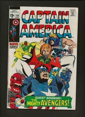 Buy Captain America 116 FN/VF 7.0 High Definition Scans • 35.18£