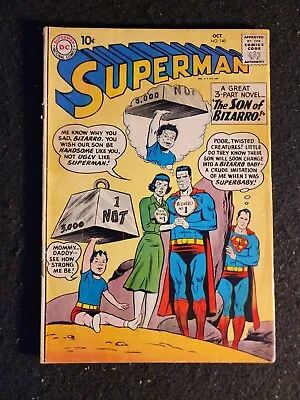 Buy Superman #140 (DC Comics 1960) Bizzaro Supergirl / Blue Kryptonite • 56.22£